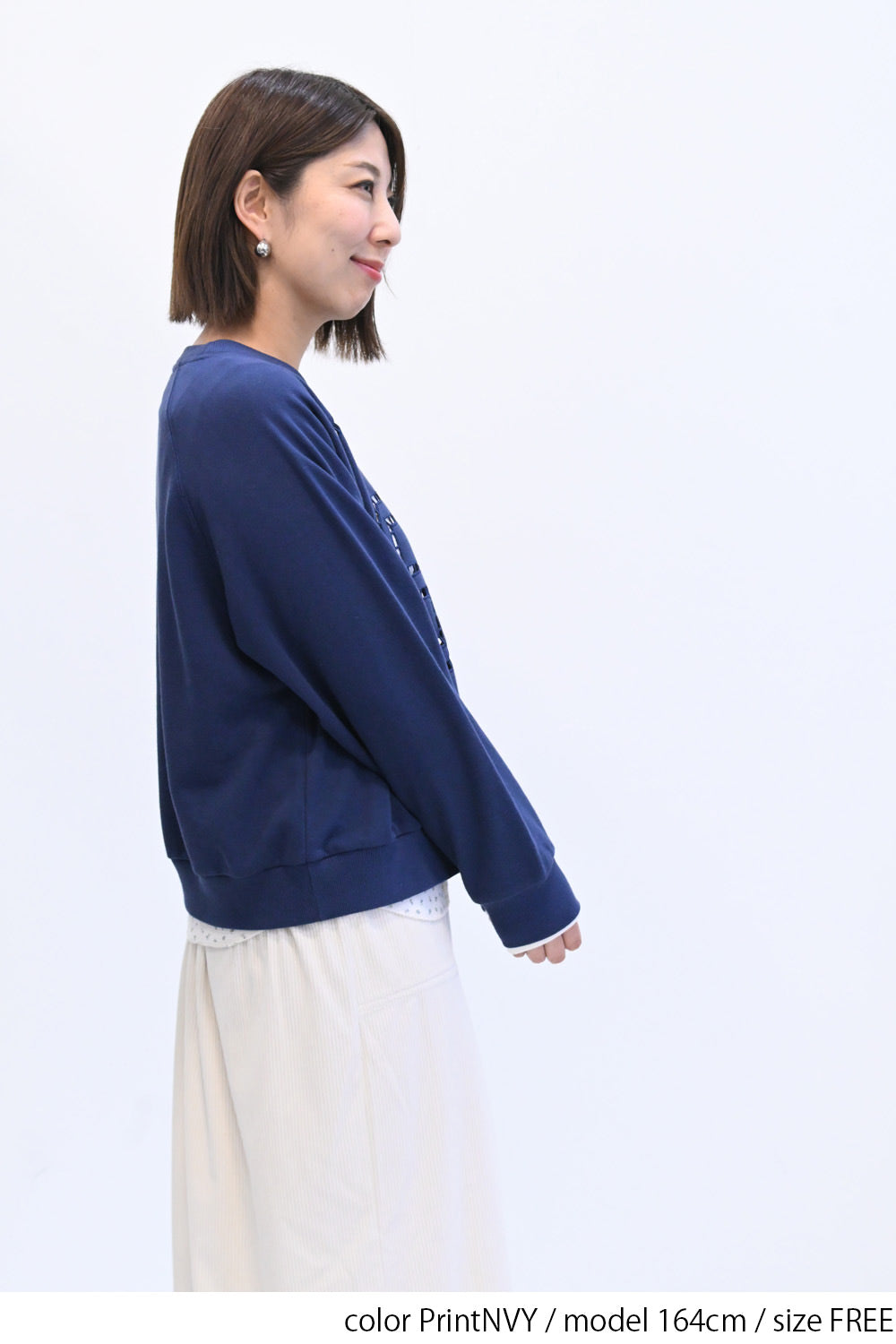 ≪SALE≫ 【charmmy】 Lace Number Sweatshirt