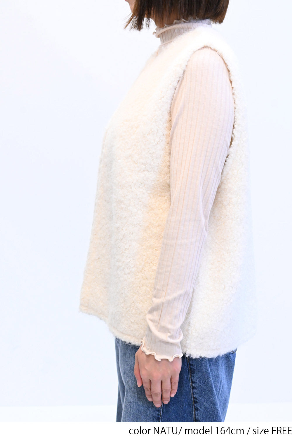 ≪SALE≫ 【charmmy】 Fur Vest