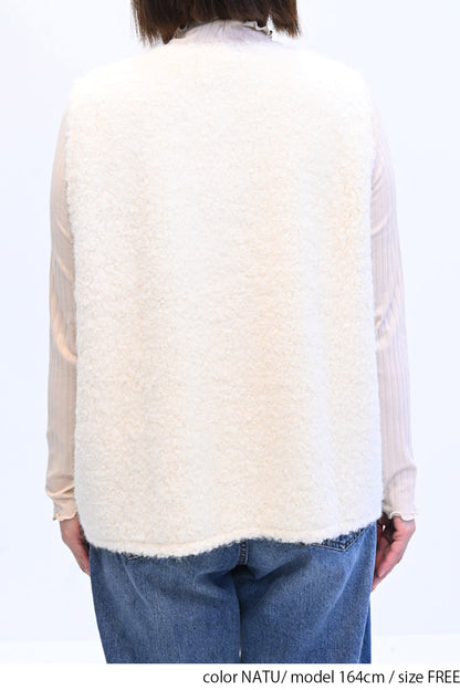 ≪SALE≫ 【charmmy】 Fur Vest