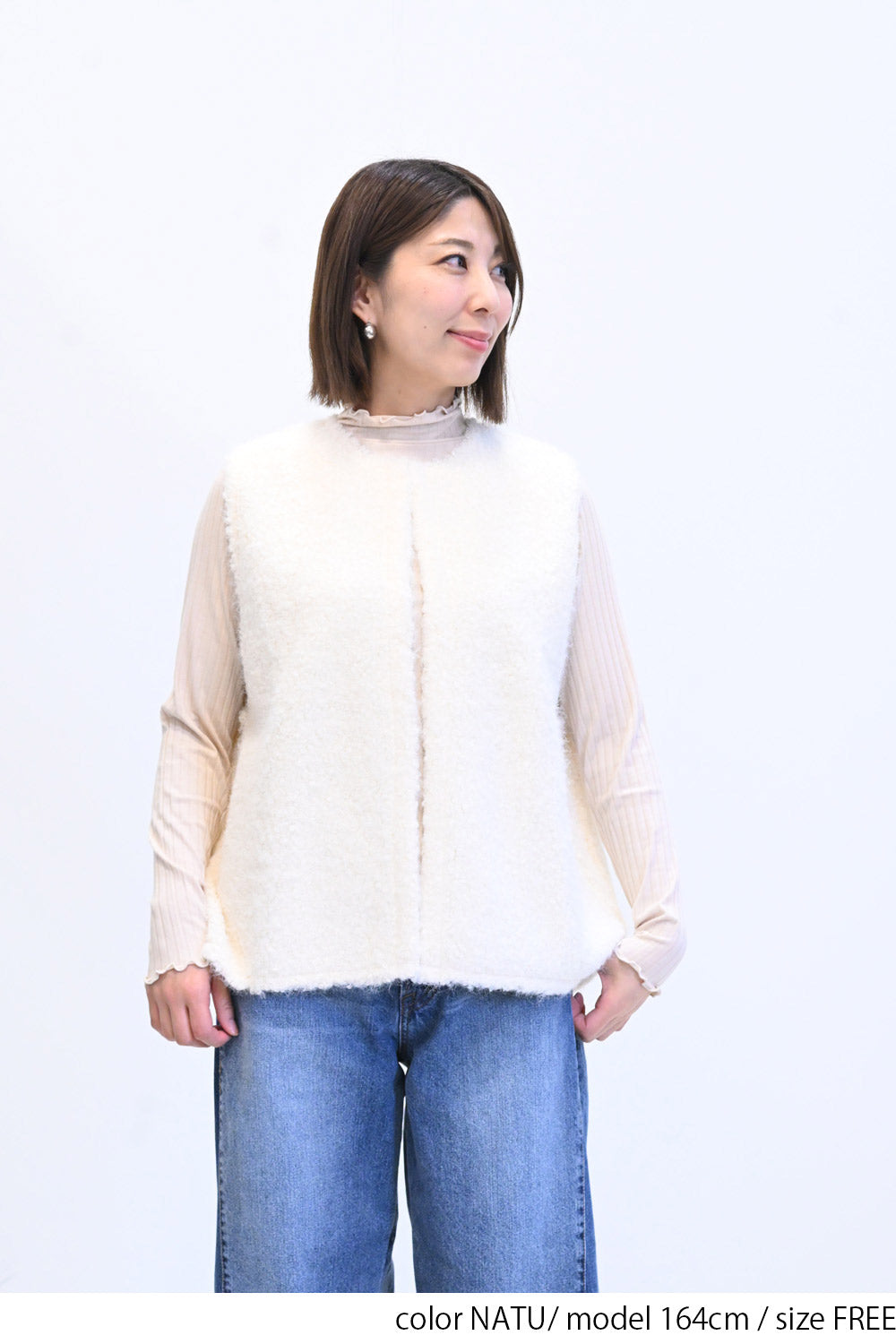 ≪SALE≫ 【charmmy】 Fur Vest