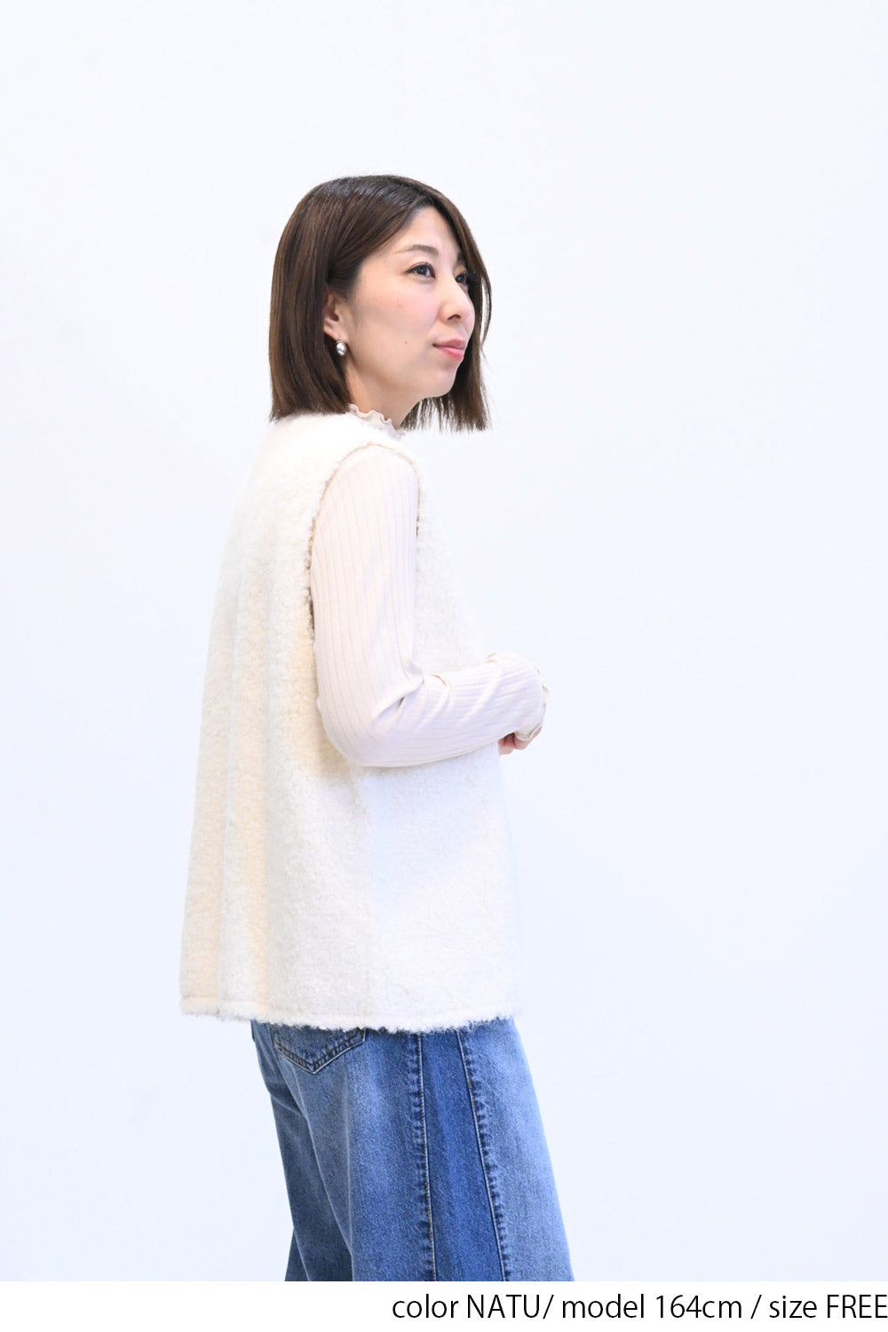 ≪SALE≫ 【charmmy】 Fur Vest