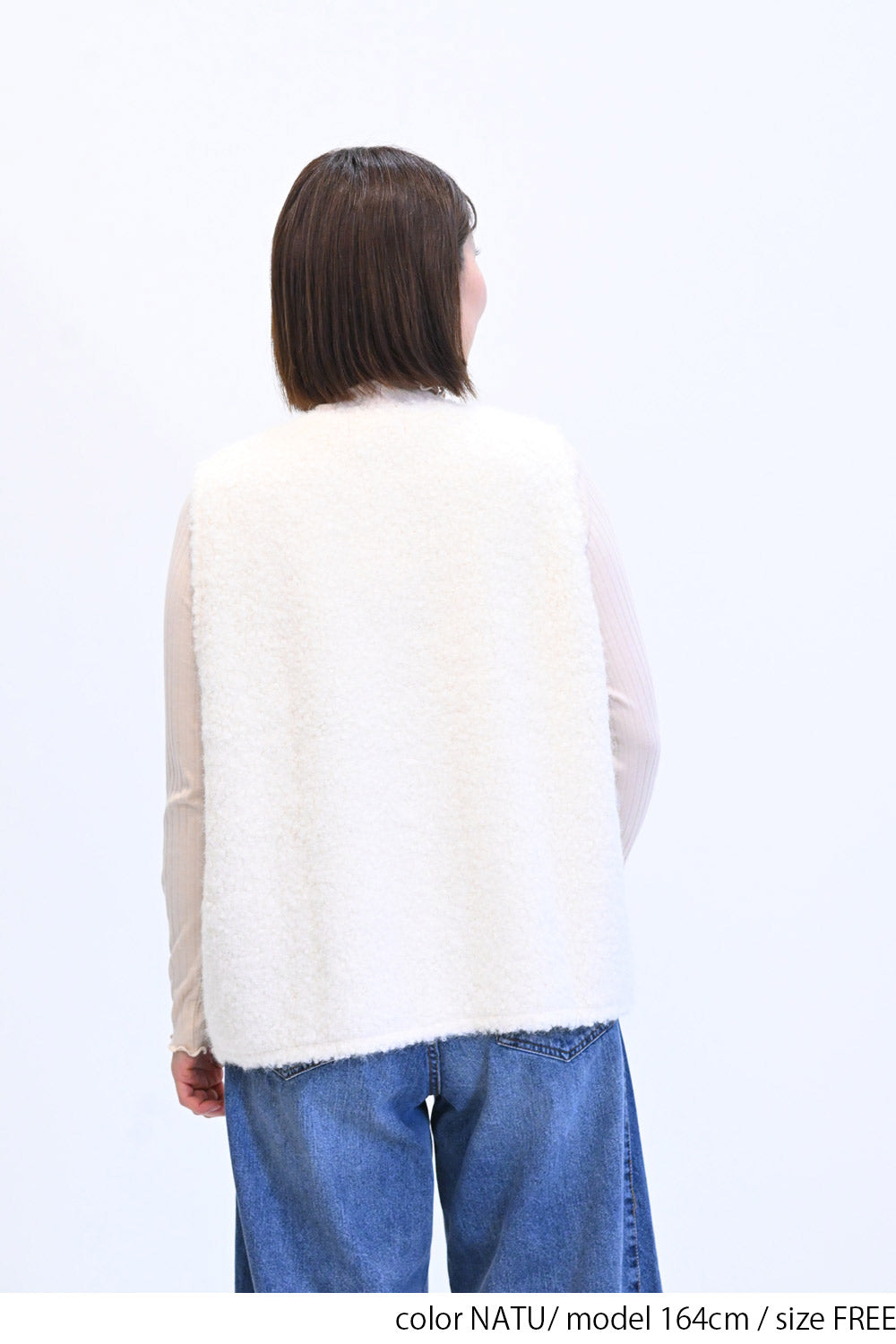 ≪SALE≫ 【charmmy】 Fur Vest