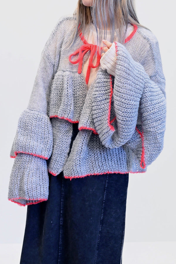≪SALE≫ 【charmmy】 Tiered Cardigan