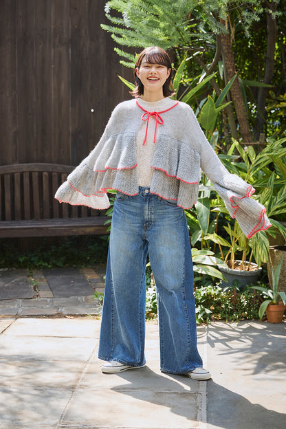 ≪SALE≫ 【charmmy】 Tiered Cardigan