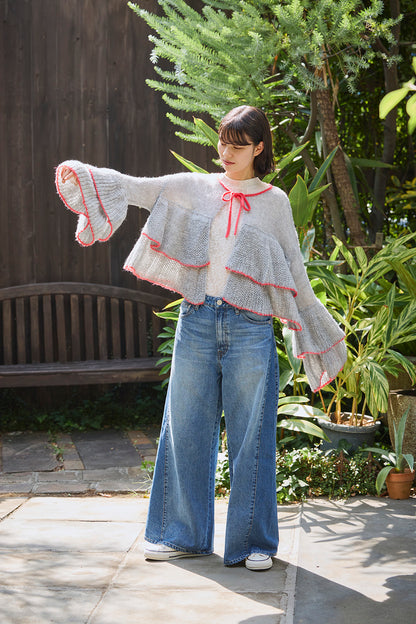 ≪SALE≫ 【charmmy】 Tiered Cardigan