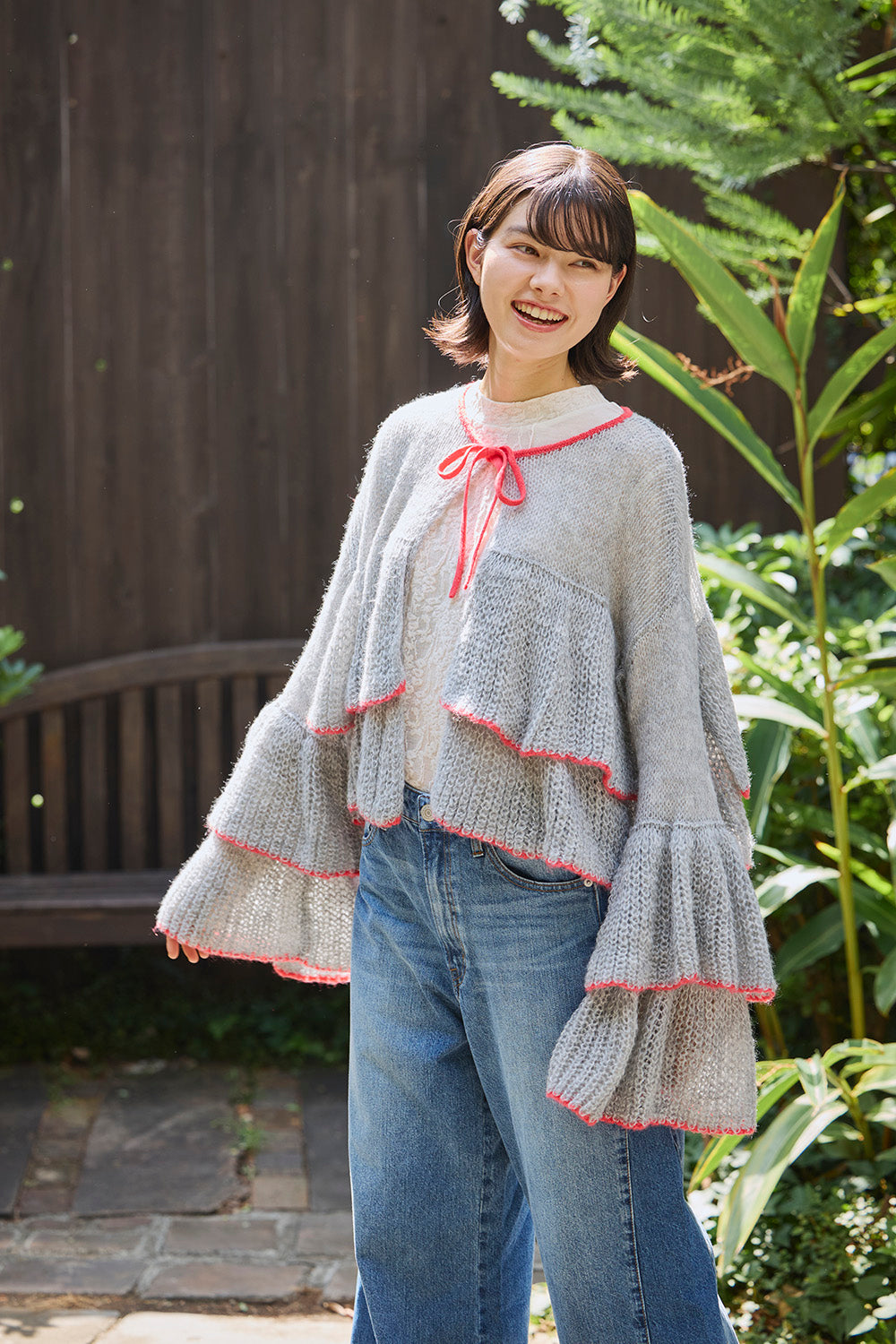 ≪SALE≫ 【charmmy】 Tiered Cardigan