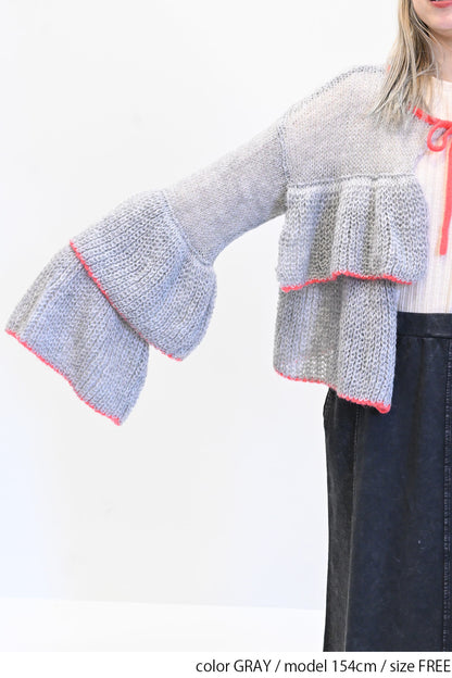 ≪SALE≫ 【charmmy】 Tiered Cardigan