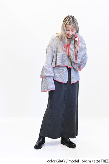 ≪SALE≫ 【charmmy】 Tiered Cardigan
