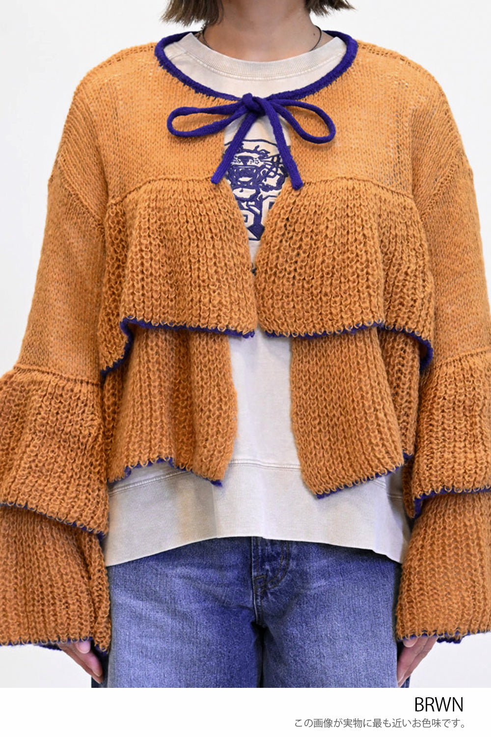 ≪SALE≫ 【charmmy】 Tiered Cardigan