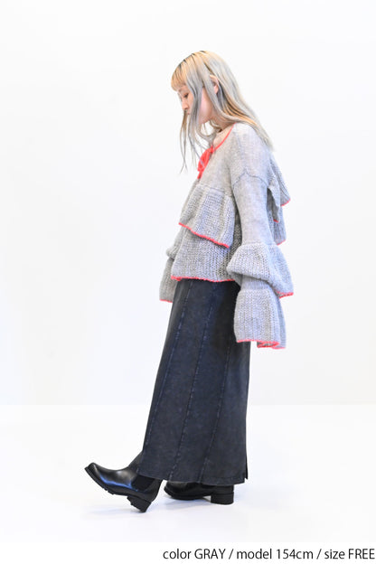≪SALE≫ 【charmmy】 Tiered Cardigan