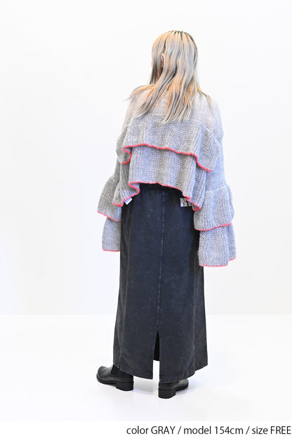 ≪SALE≫ 【charmmy】 Tiered Cardigan