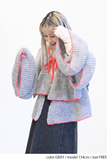 ≪SALE≫ 【charmmy】 Tiered Cardigan