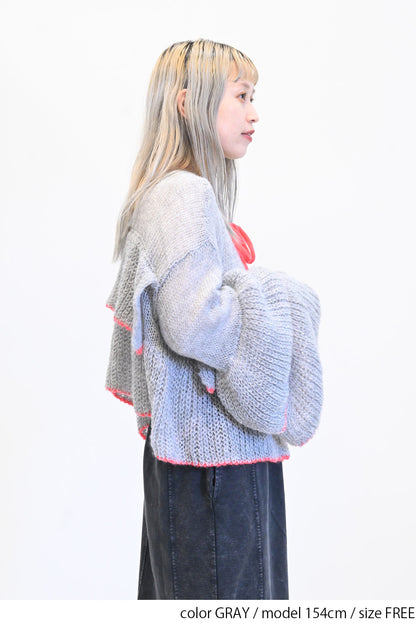 ≪SALE≫ 【charmmy】 Tiered Cardigan