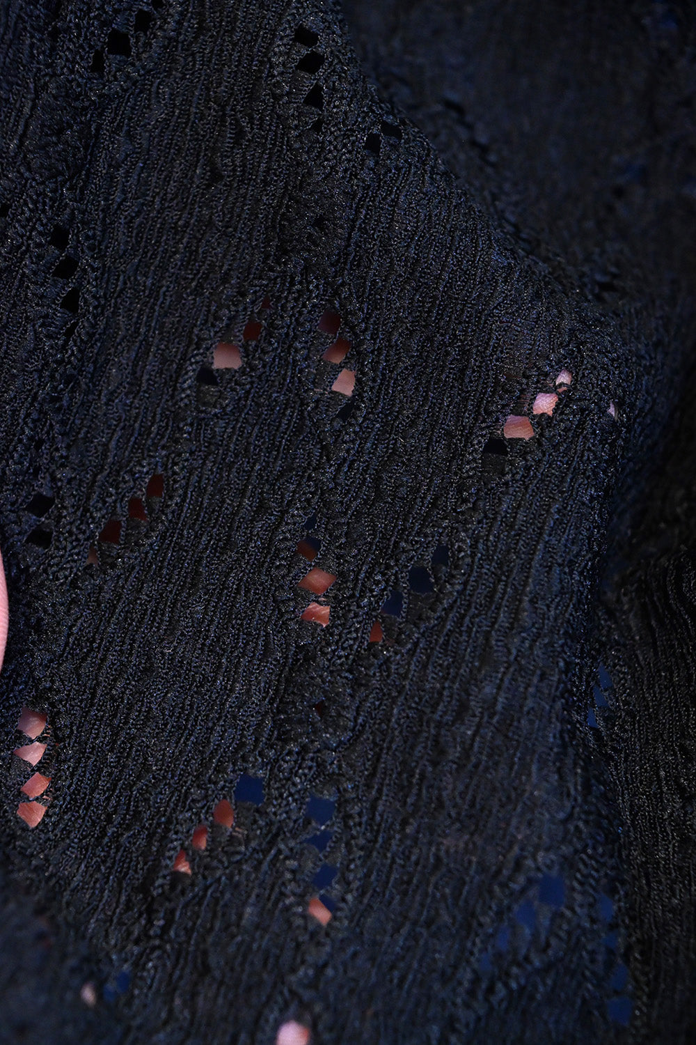 ≪SALE≫ 【charmmy】 Cut-and-Sew Lace Petit High Pullover