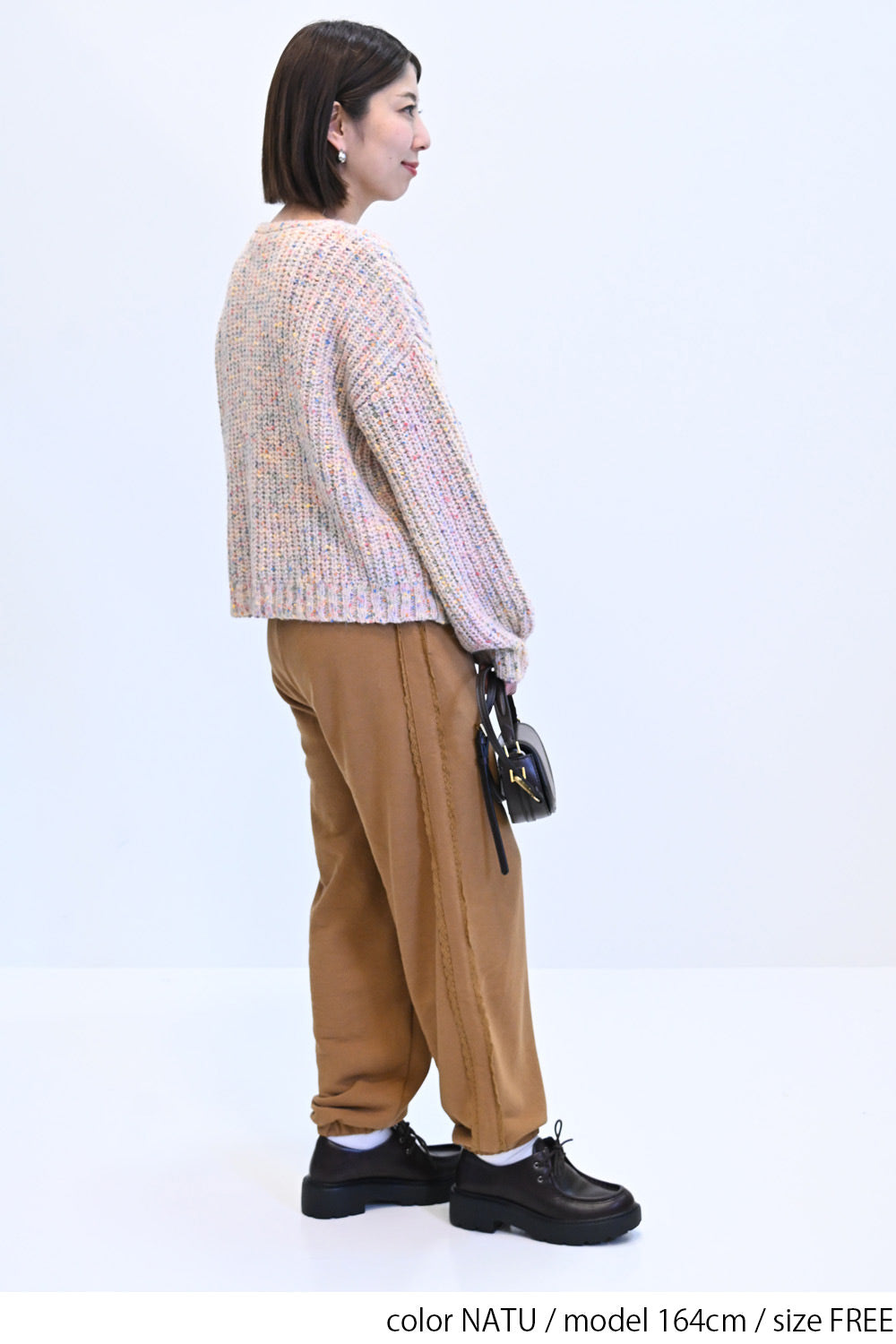 ≪SALE≫【charmmy】カラフルニットプルオーバー