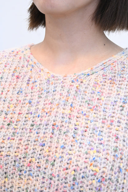 ≪SALE≫【charmmy】カラフルニットプルオーバー