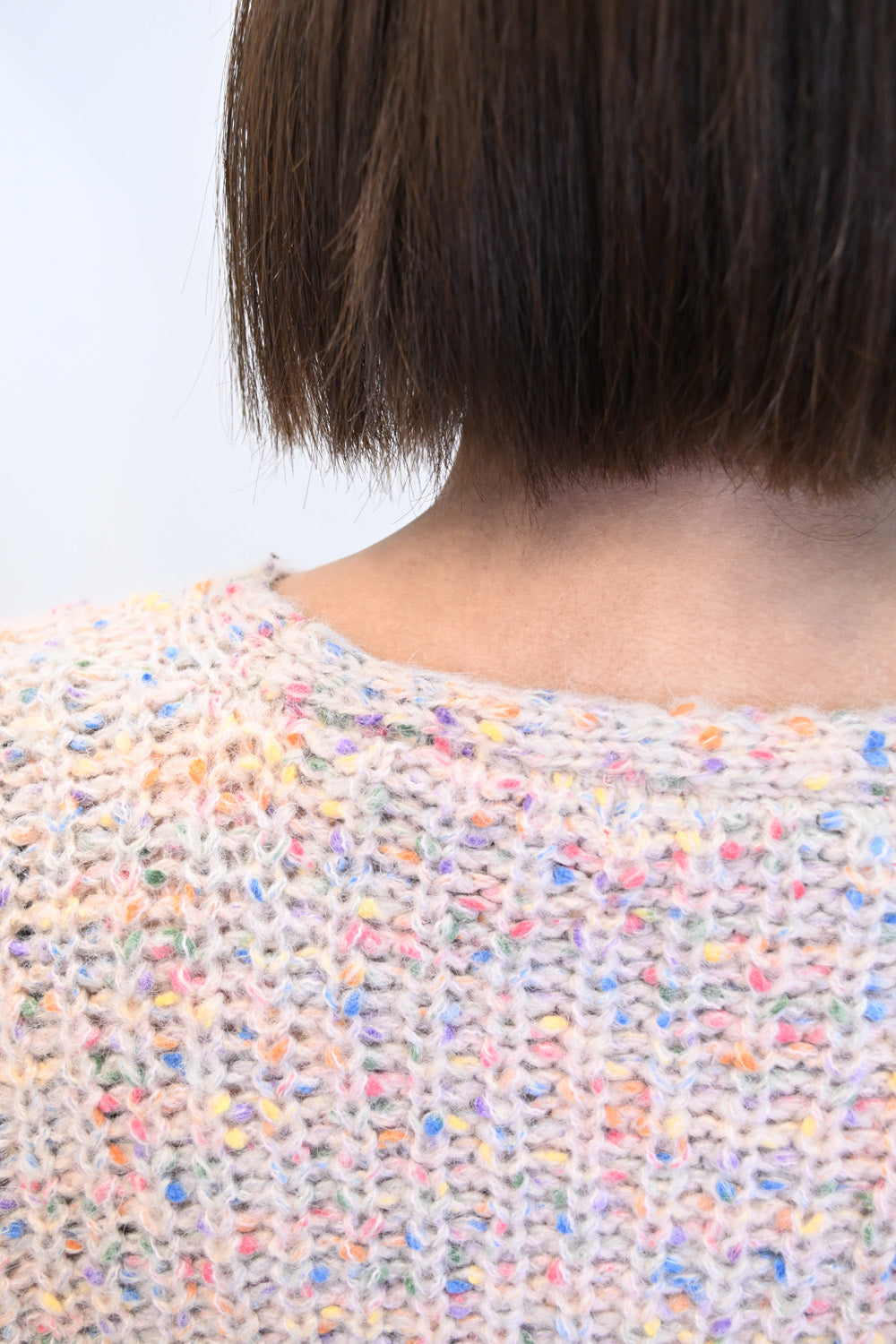 ≪SALE≫【charmmy】カラフルニットプルオーバー