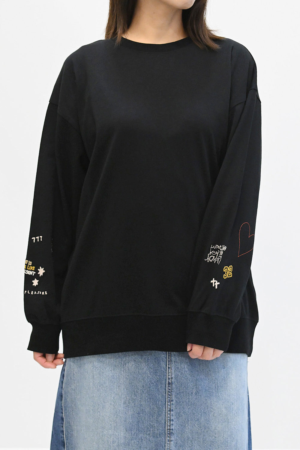 HERMES 黒 長袖チュニック 507337-1.jpg
