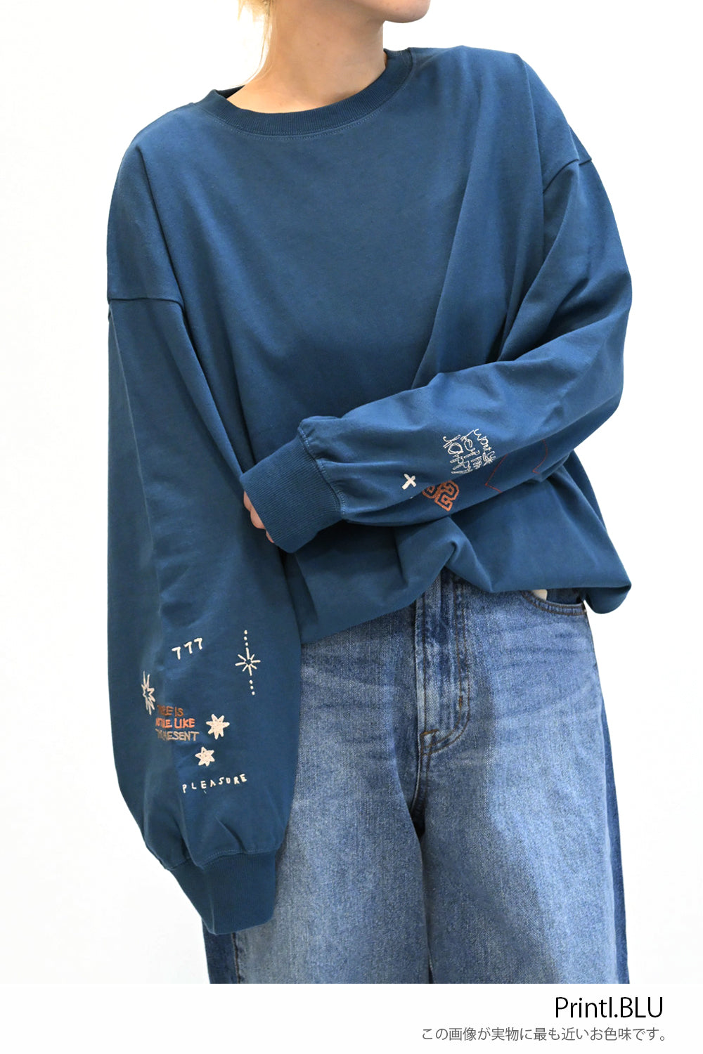 袖ハート刺繍チュニック – HEART MARKET