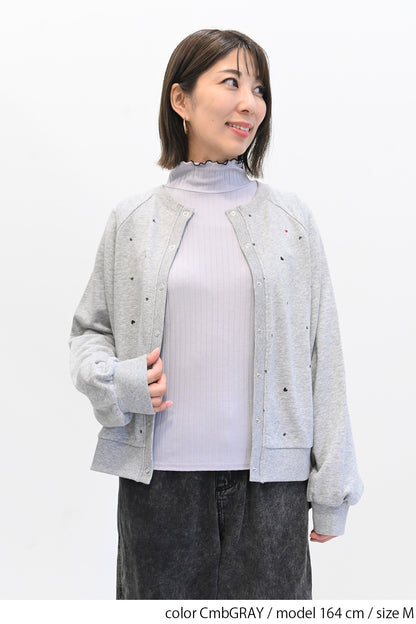 ≪SALE≫Turtleneck Ribbed Cut-and-Sew