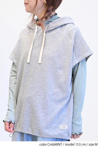 ≪SALE≫Turtleneck Ribbed Cut-and-Sew