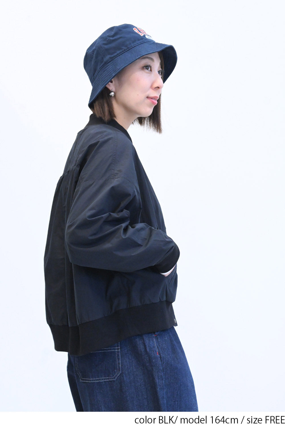 美品　Kapital ドルマンジャケット　サイズ1　ネイビー KAPITAL]シャギーメルトン ドルマンJKT 2022 - TAKE FIVE