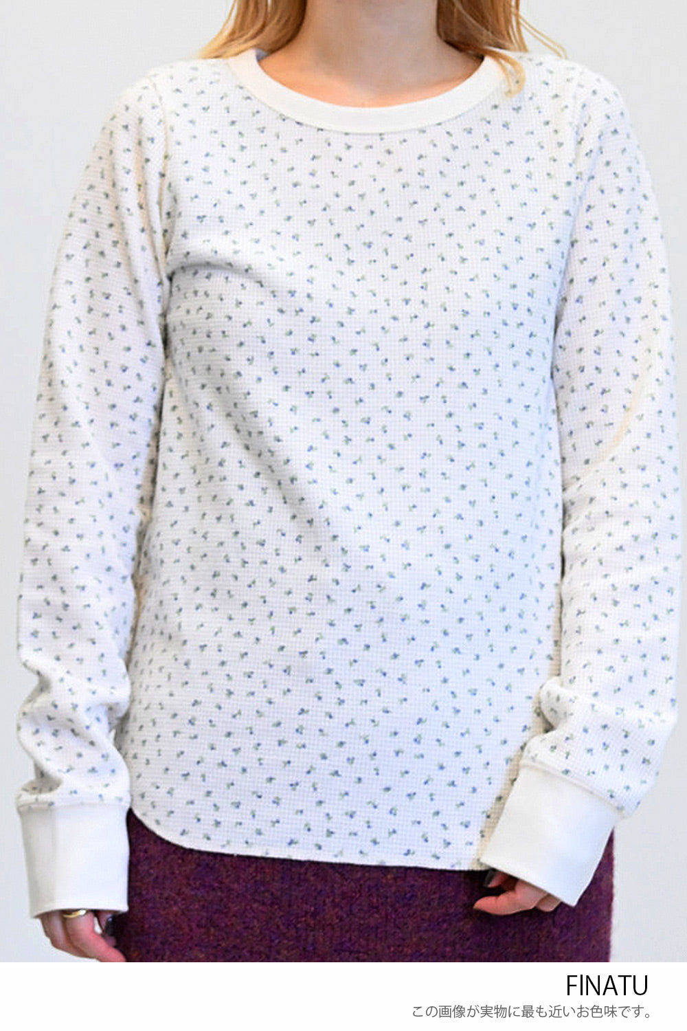 花柄サーマルTEE – HEART MARKET