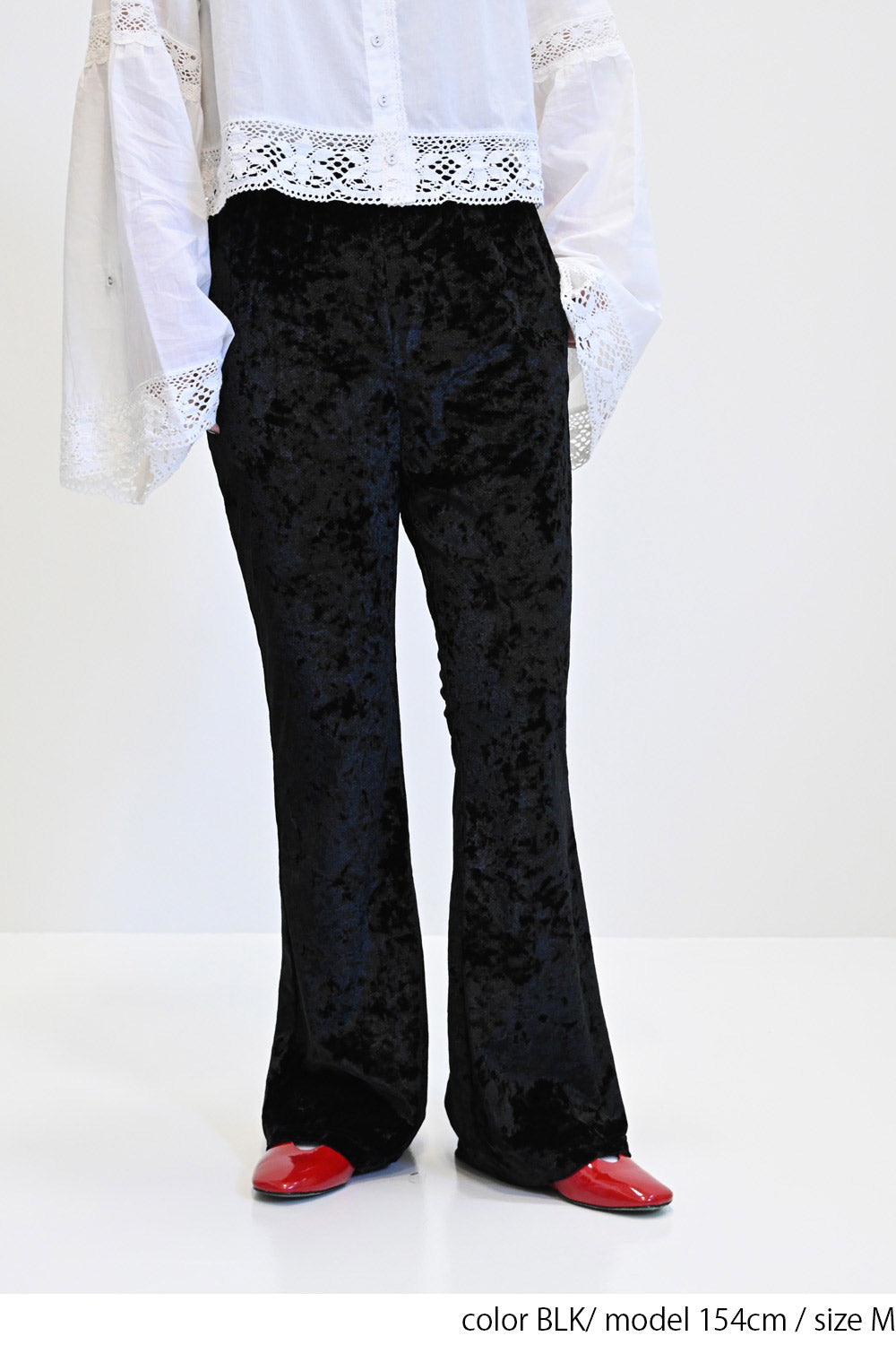 ≪SALE≫Velour Flare Pants