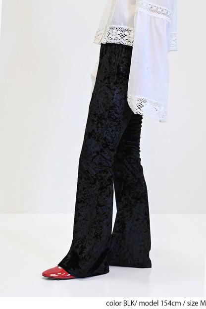≪SALE≫Velour Flare Pants