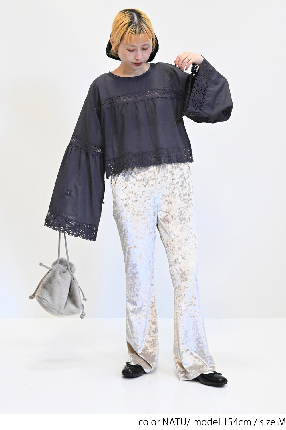 ≪SALE≫Velour Flare Pants