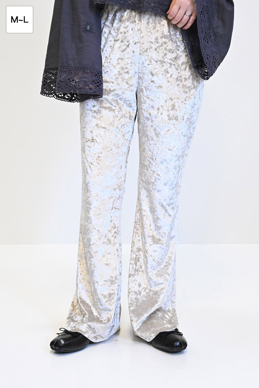 ≪SALE≫Velour Flare Pants