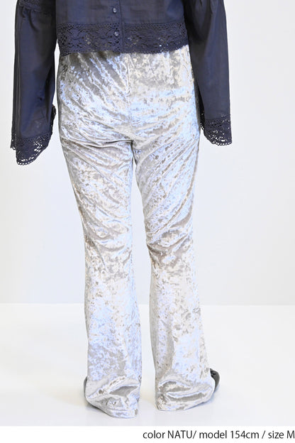 ≪SALE≫Velour Flare Pants