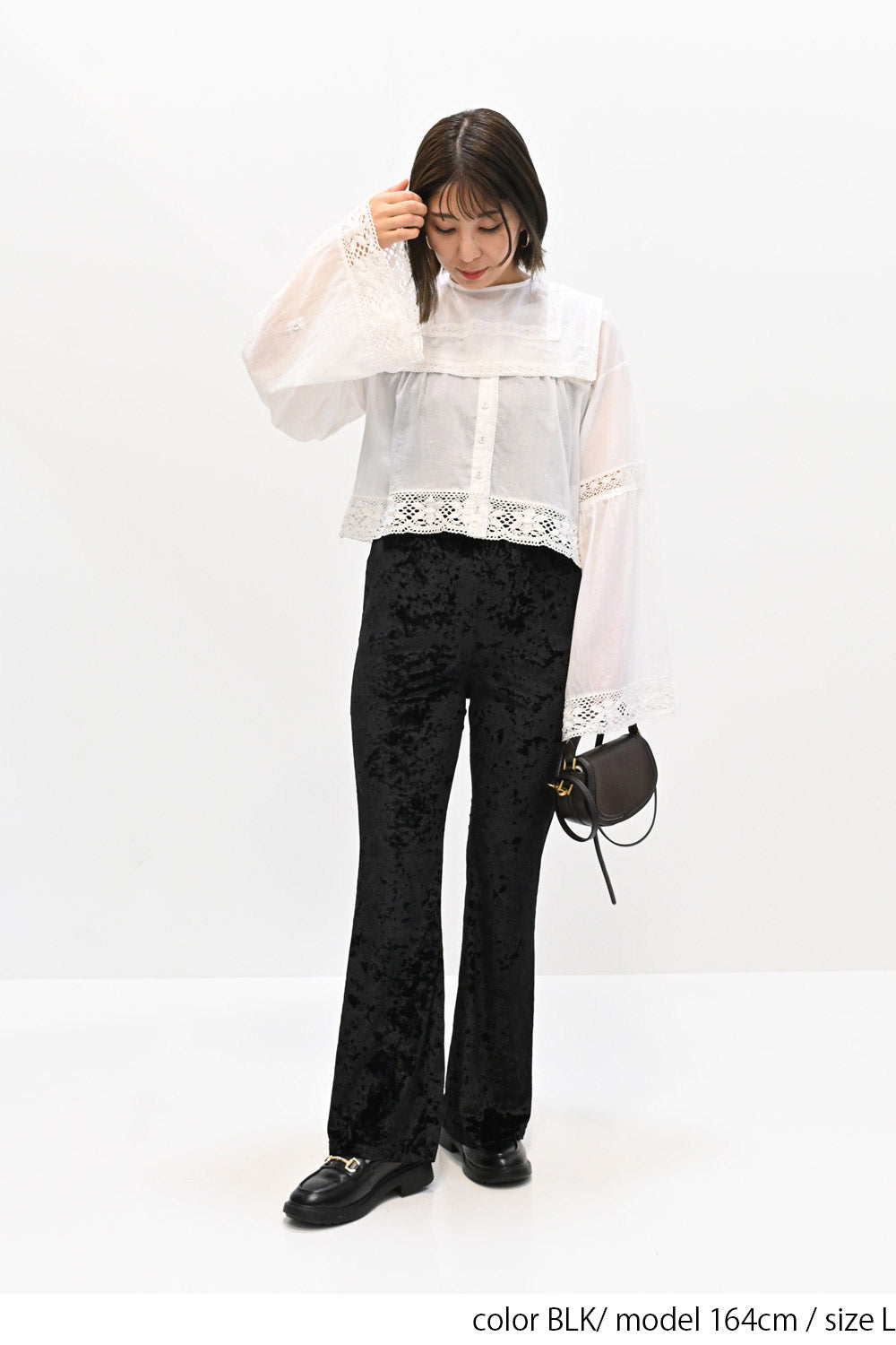 ≪SALE≫Velour Flare Pants