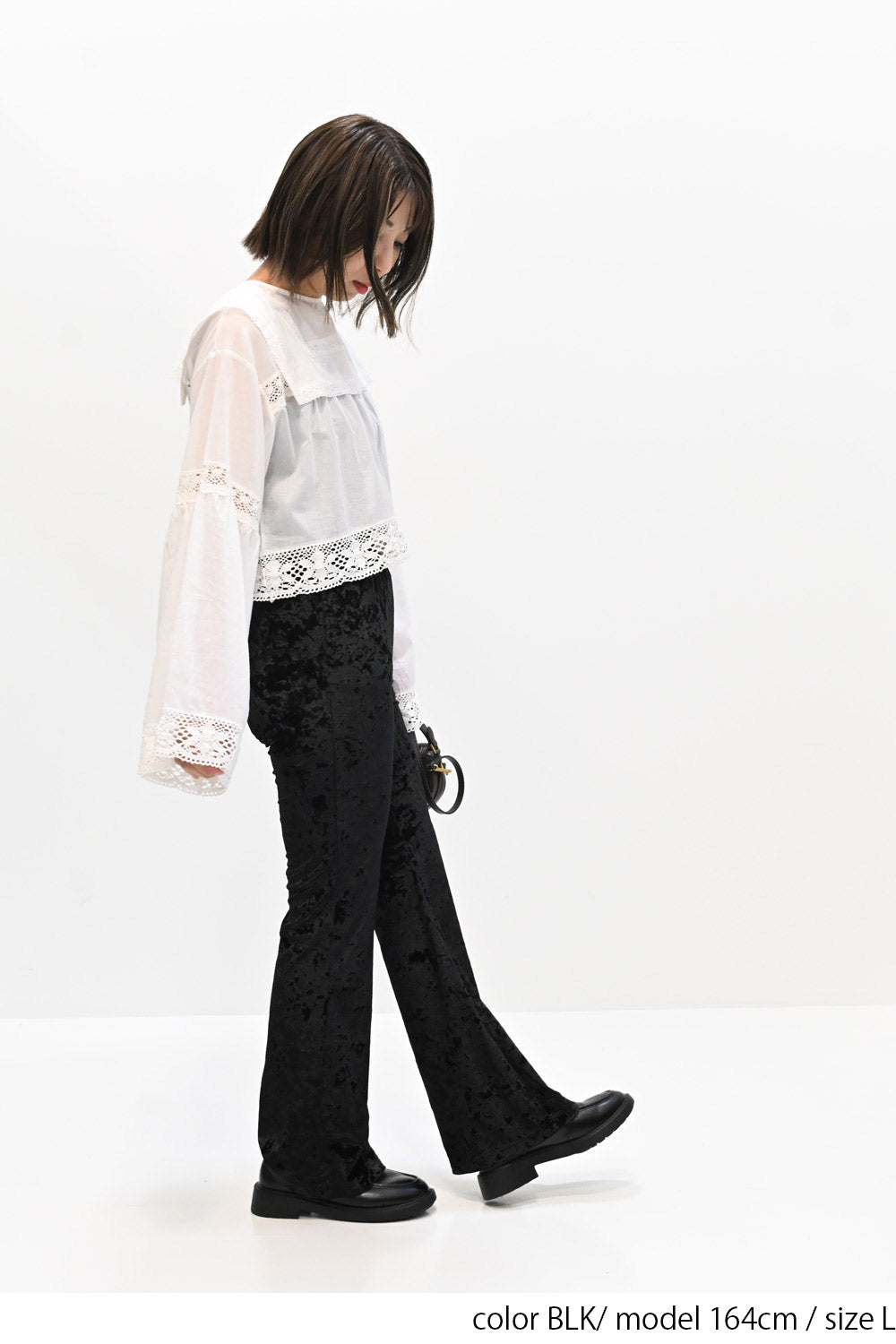 ≪SALE≫Velour Flare Pants