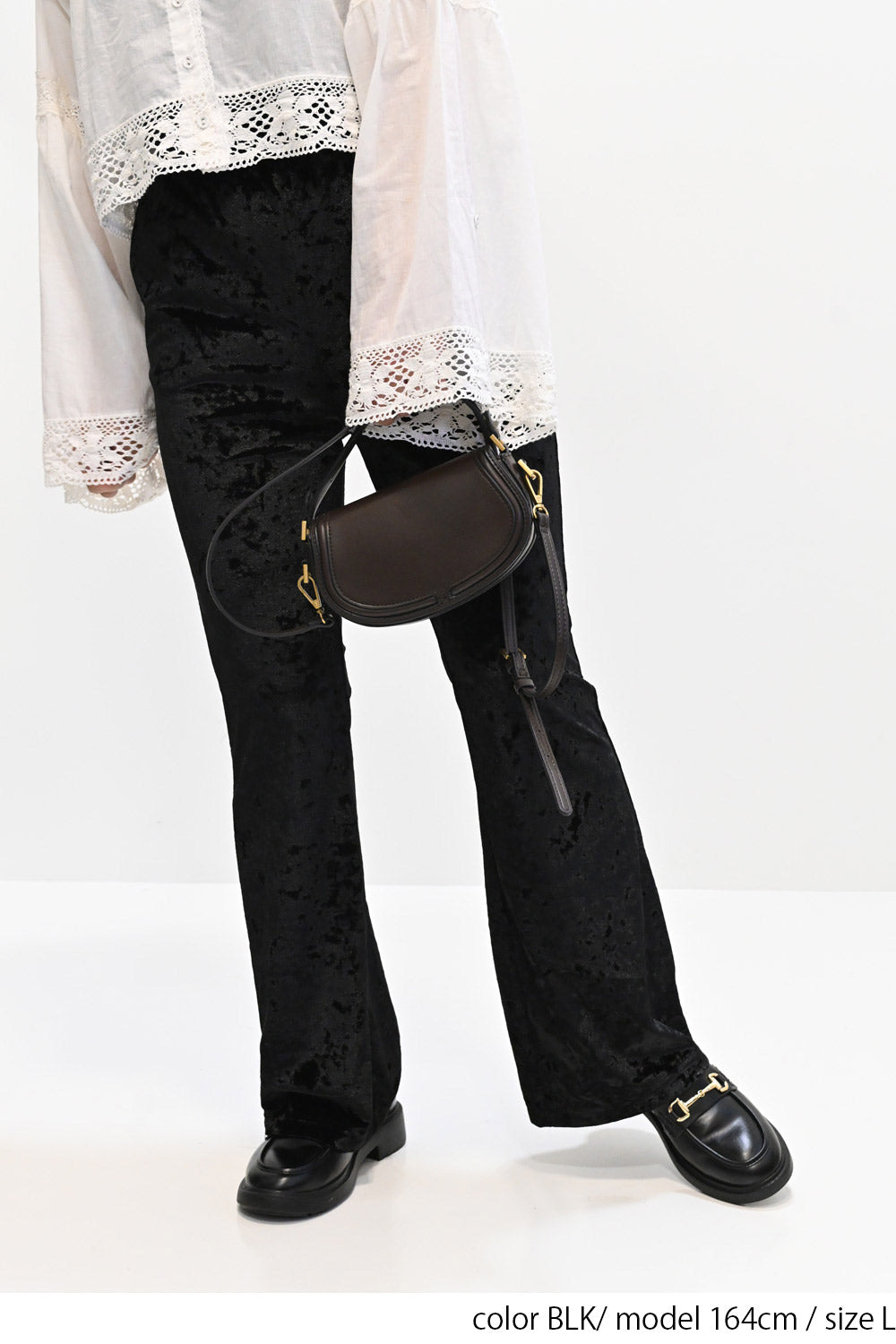 ≪SALE≫Velour Flare Pants