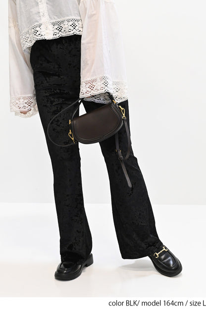≪SALE≫Velour Flare Pants