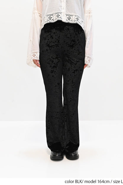 ≪SALE≫Velour Flare Pants