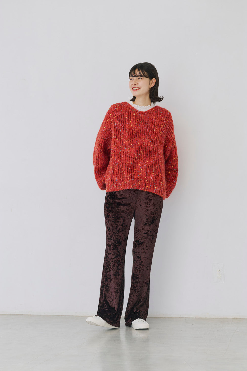 ≪SALE≫Velour Flare Pants