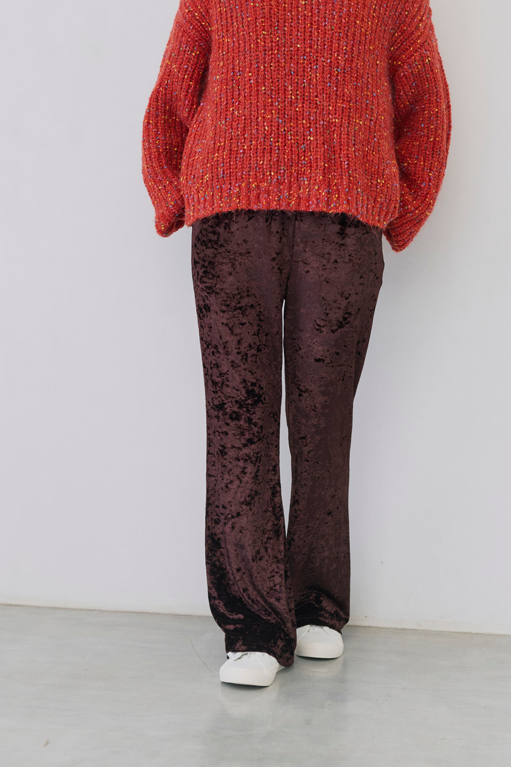 ≪SALE≫Velour Flare Pants
