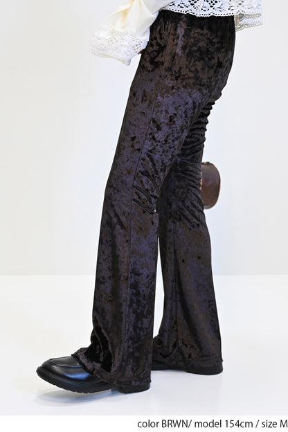 ≪SALE≫Velour Flare Pants