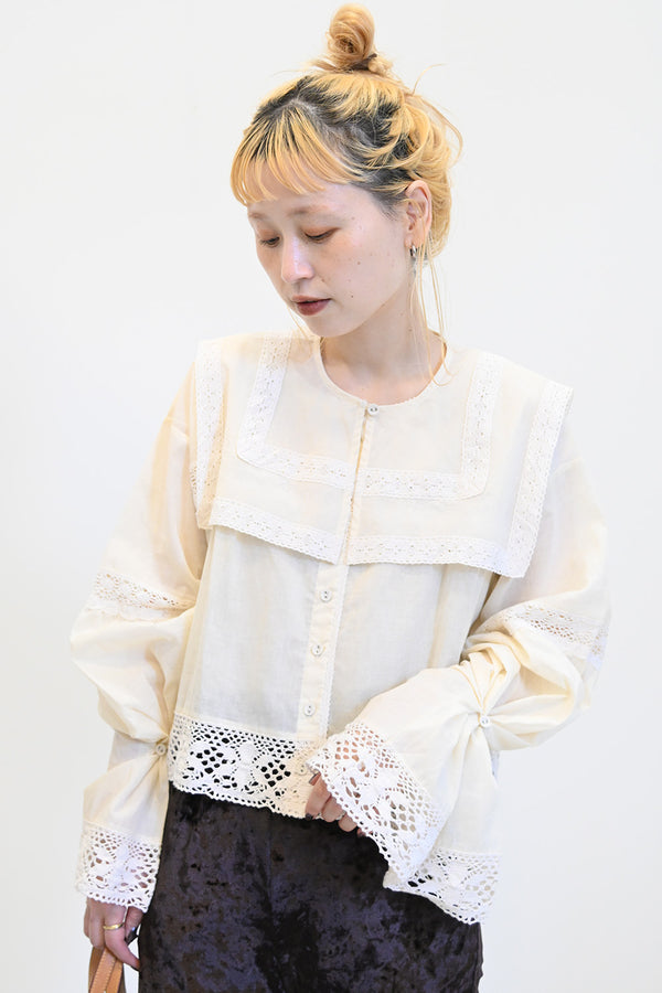 ≪SALE≫Detachable Collar Blouse