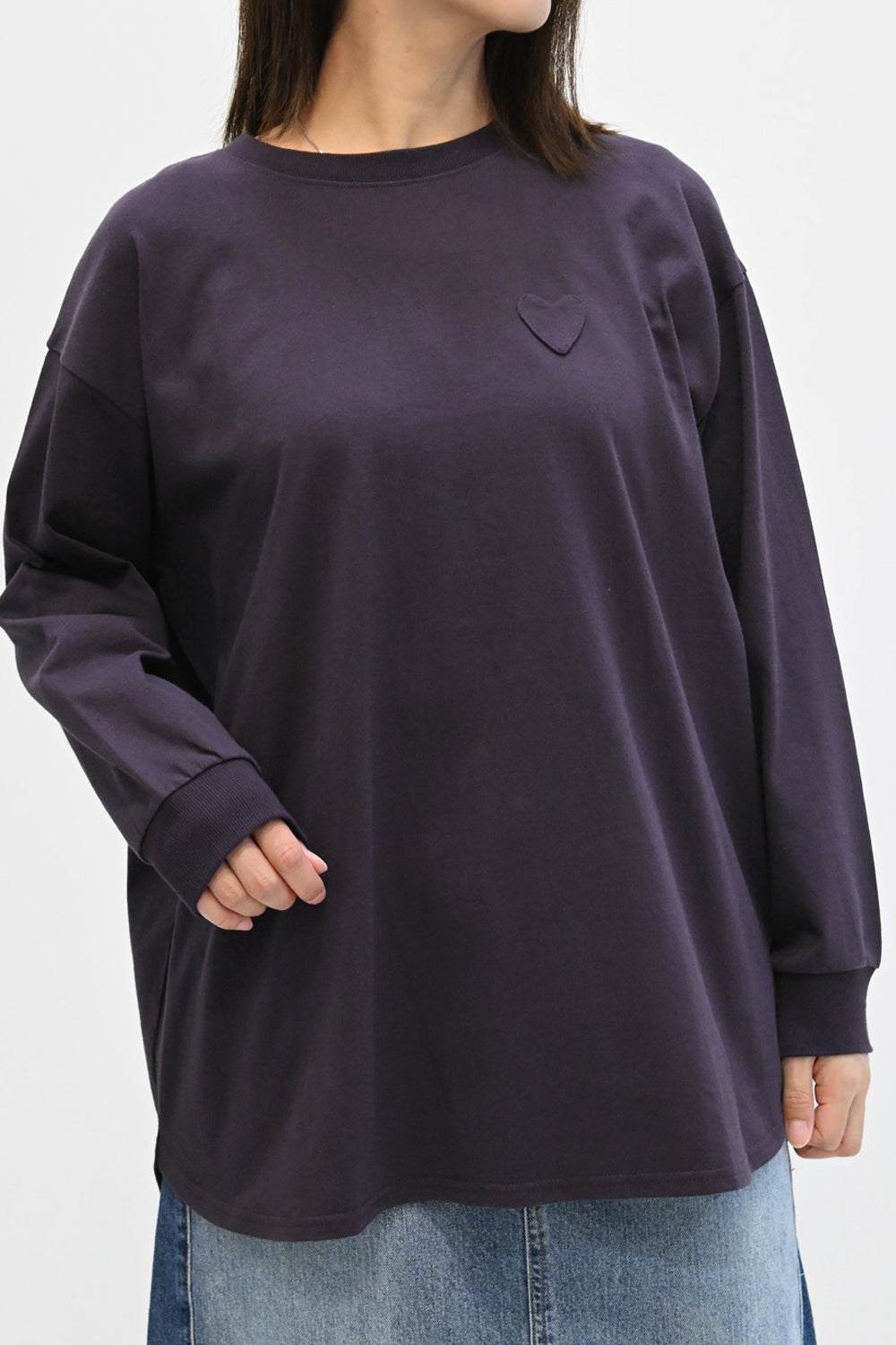 新品ボリュームタック長袖チュニック 黒 チュニック商品一覧ページ おしゃれな大人服。ミセス