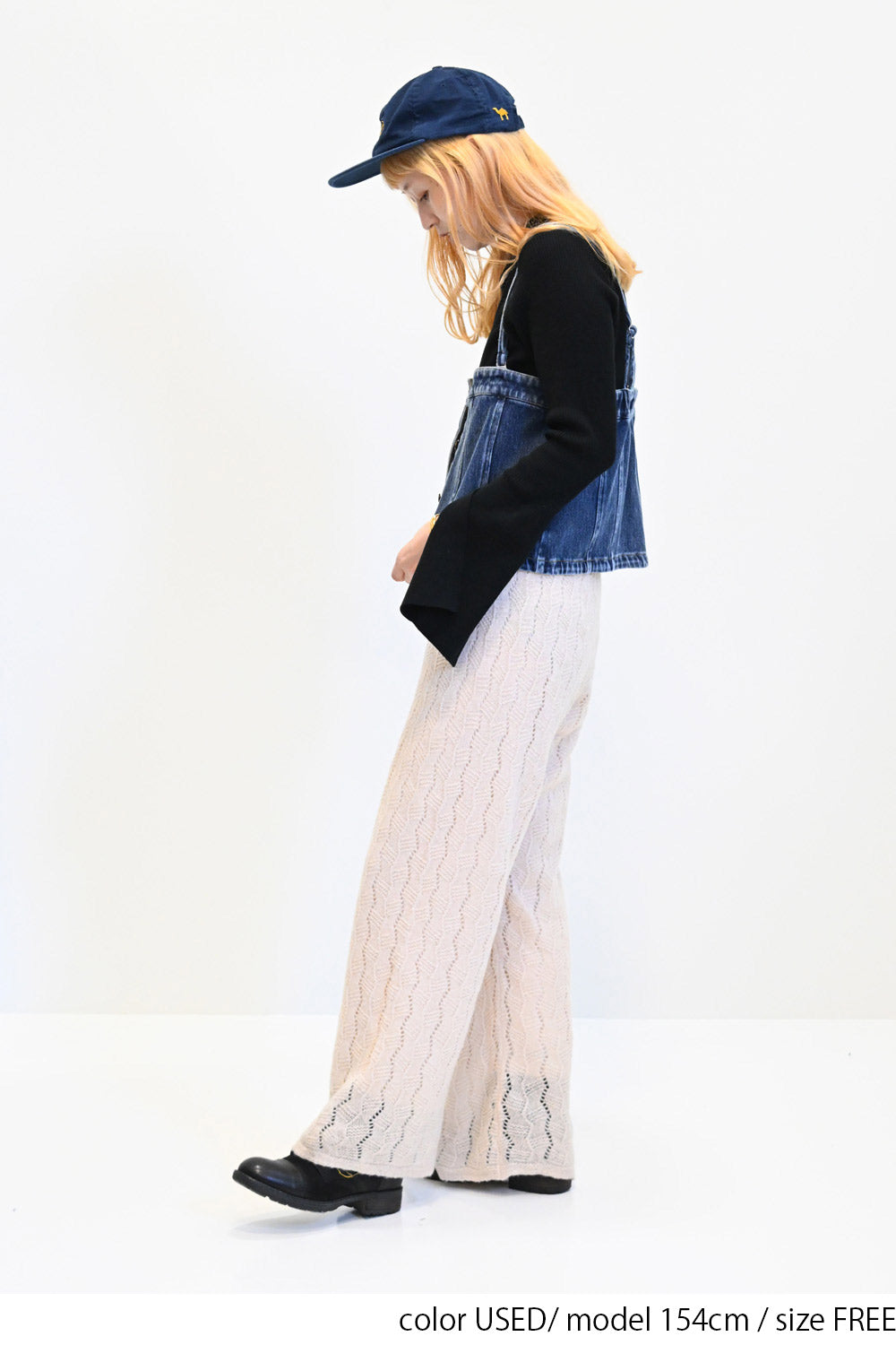 2way denim vest