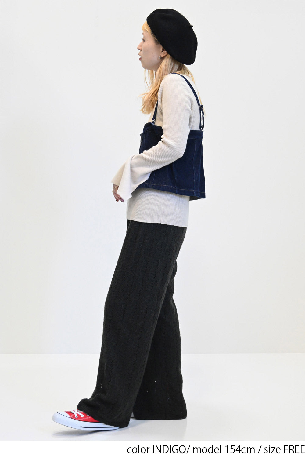 2way denim vest