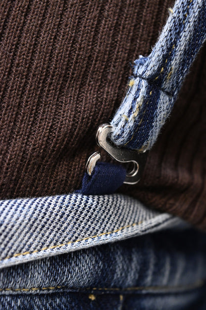 2way denim vest