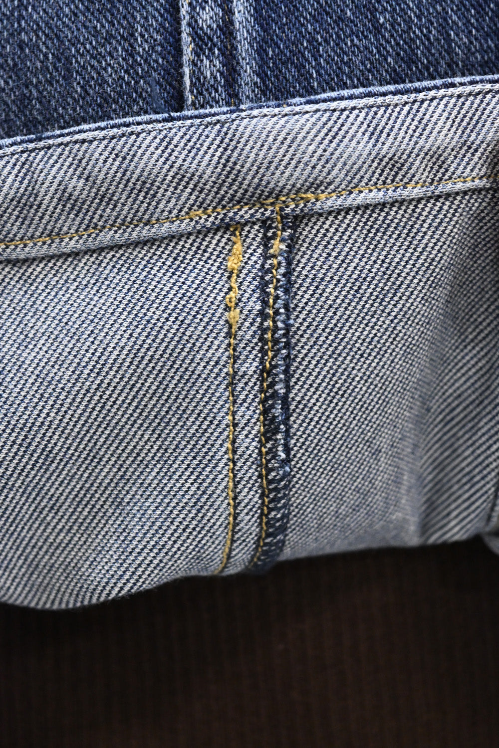 2way denim vest