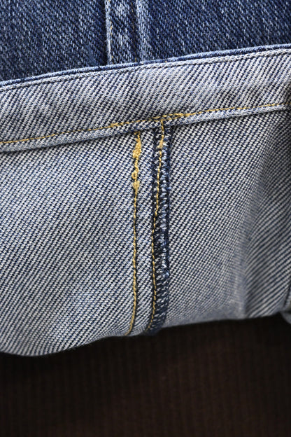 2way denim vest