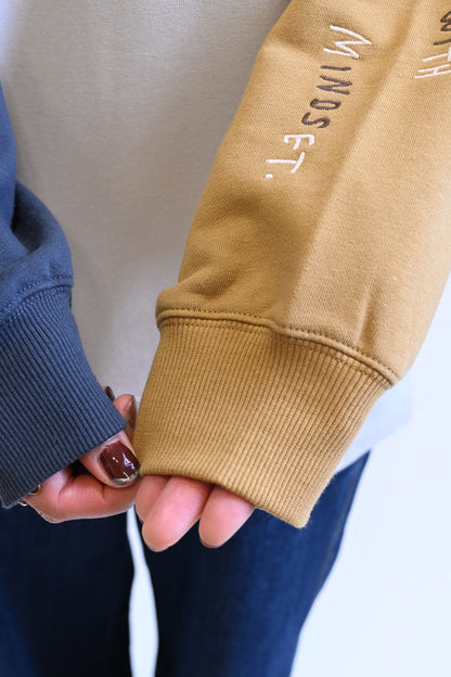 ≪SALE≫Vertical Logo Sleeve Embroidery Pullover