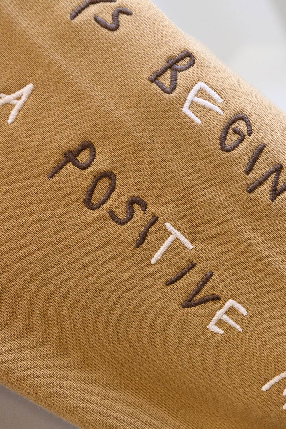 ≪SALE≫Vertical Logo Sleeve Embroidery Pullover