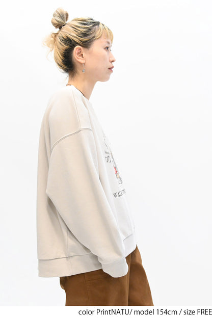 バセットハウンド刺繍トレーナー
